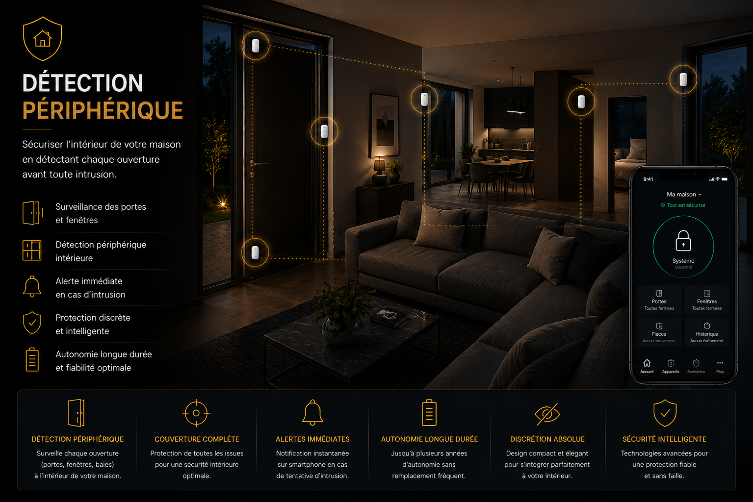 Surveillance de périmètre extérieure — WatchRisk