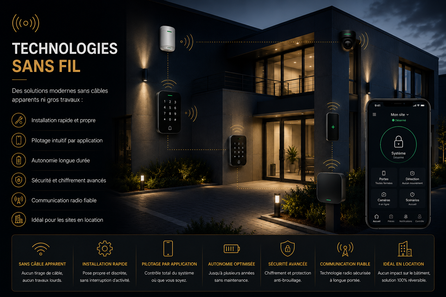 Technologies sans fil et hybrides — WatchRisk